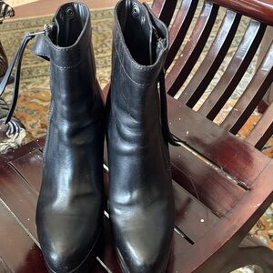 Acne Black Ankle Boots